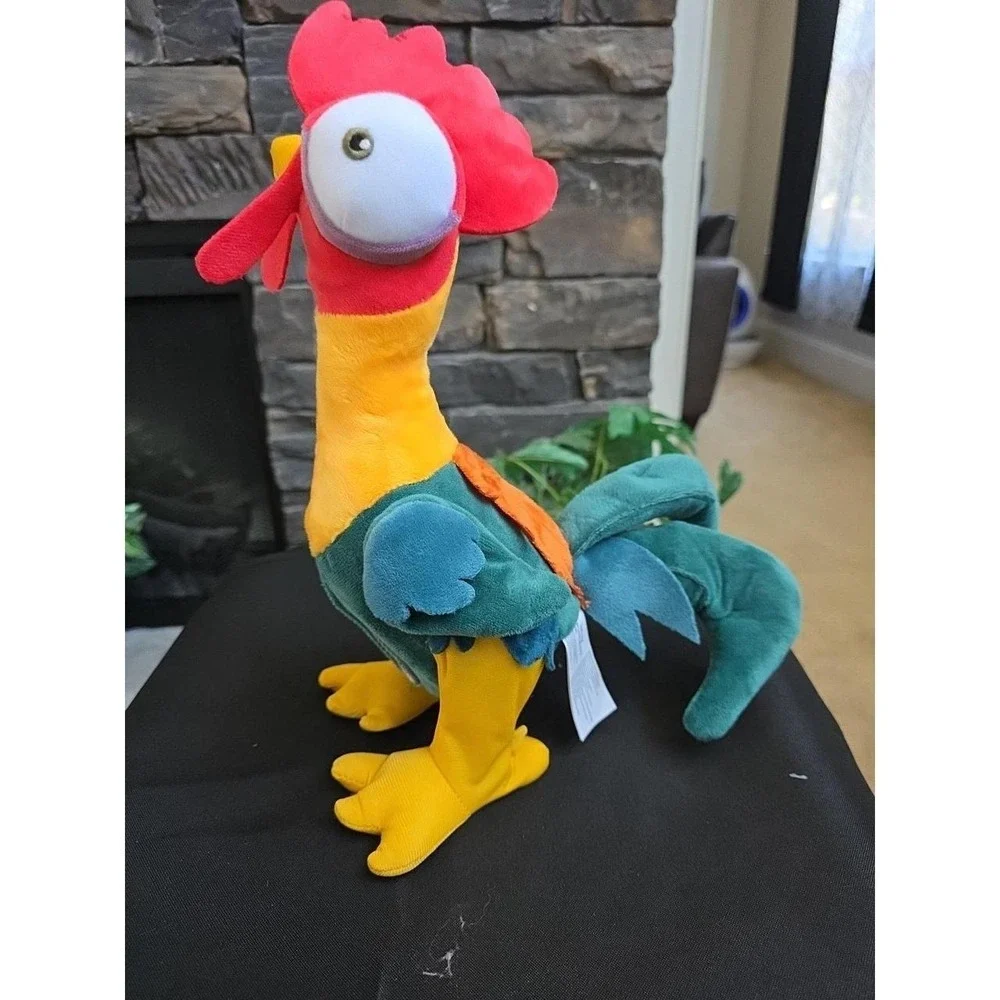 Disney Moana HEI HEI Clucking Rooster Plush Electronic Toy Tested Working